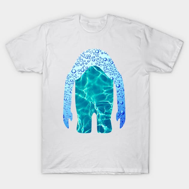 Water Rock T-Shirt by inotyler